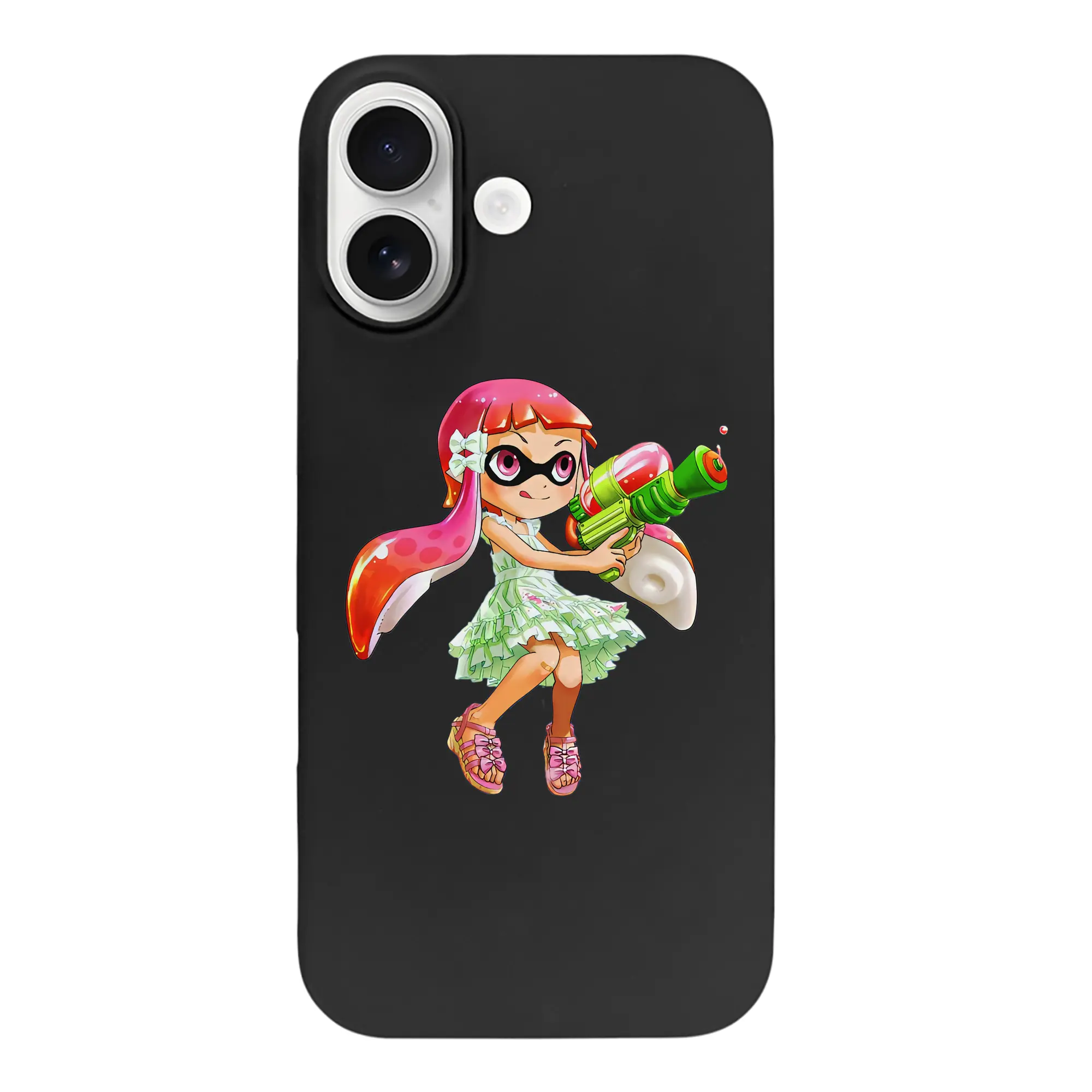 スプラトゥーン グッズ,インクリング - iPhone 17 シリーズ シリコンケース 薄型 耐衝撃 指紋防止 ソフトタッチカバー 精密フィット 傷防止 保護ケース iPhone 17/17 Air/17 Pro/17 Pro Max 対応